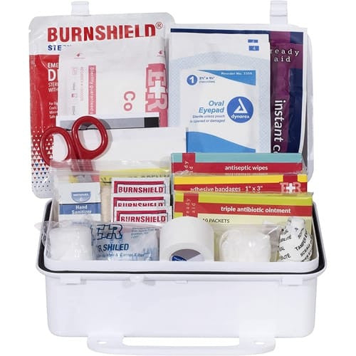 First Aid Kit 25 Person Plastic Case Rosenthal Community Care Services
