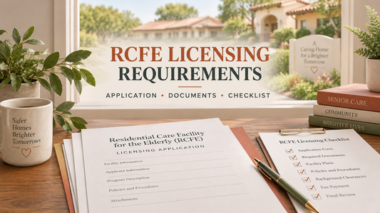 RCFE Licensing Requirements in California: Application, Documents & Step-by-Step Checklist