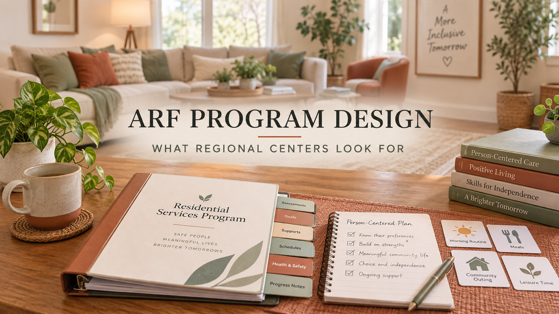 ARF Program Design Guide: What Regional Centers Require From Adult Residential Facilities