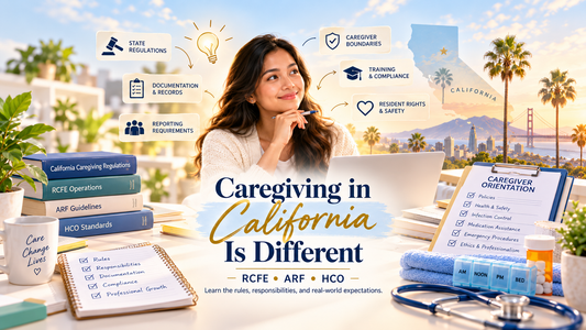 You Know How to Be a Caregiver. But Do You Know How to Be One in California?