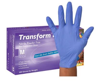 Aurelia gloves aurelia transform 100 nitrile powder-free blue xl-0