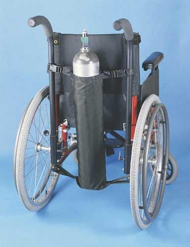 Wheelchair Oxygen Bag Black  27 L x 5  Diameter Rosenthal Community Care Services