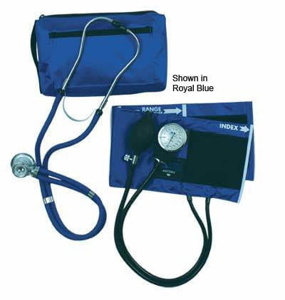 MatchMates Aneroid Sphyg Kit w/Stethoscope  Royal Blue Rosenthal Community Care Services