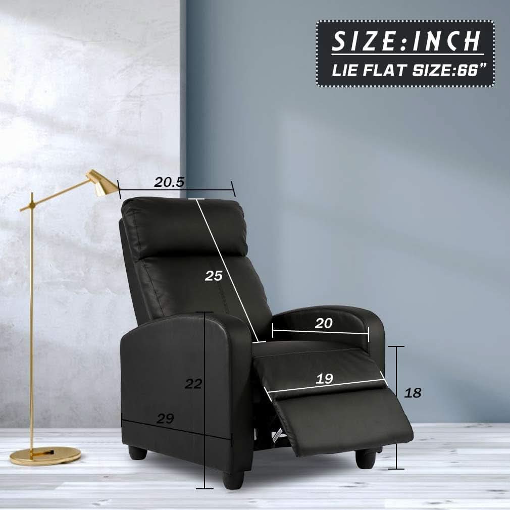 Modern Recliner Sofa With Easy Recline For Living Room-1