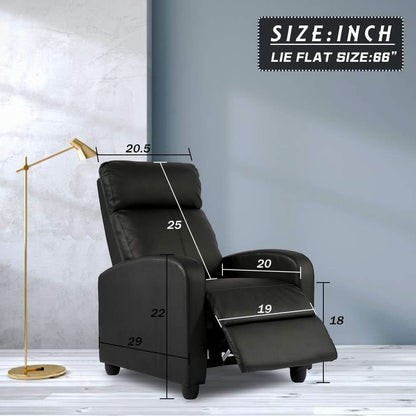 Modern Recliner Sofa With Easy Recline For Living Room-1