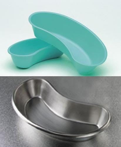 Disposable Gold Emesis Basin 8 1/2  500cc Rosenthal Community Care Services
