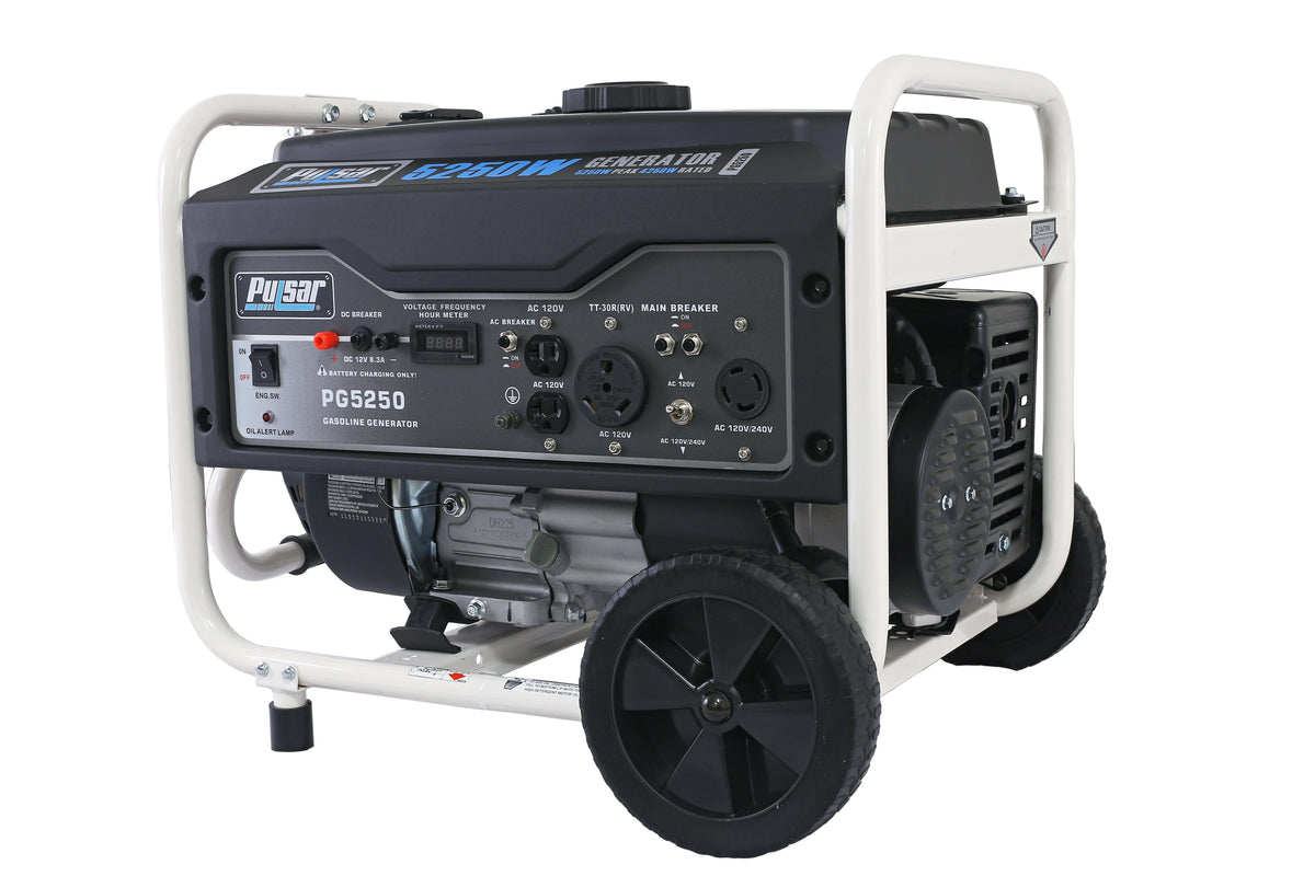 Pulsar 5250 Peak Watt Gas-Powered Portable Generator, 4250 Running Watts-3