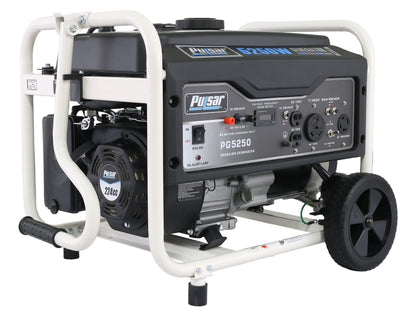 Pulsar 5250 Peak Watt Gas-Powered Portable Generator, 4250 Running Watts-0