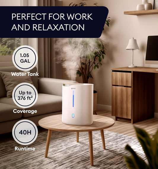 Humidifier Huron 4L, White Geniani