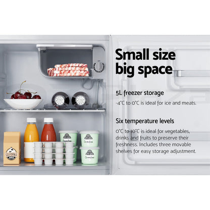 Devanti 48L Bar Fridge White DropshipZone