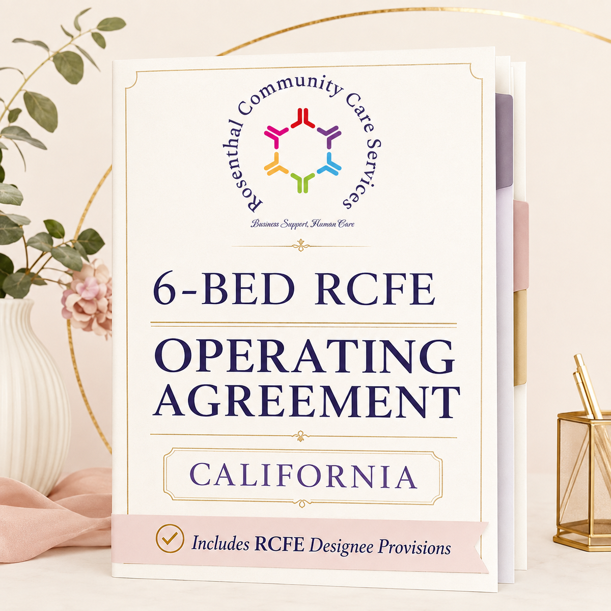 Operating Agreement Template Rosenthal Community Care Services