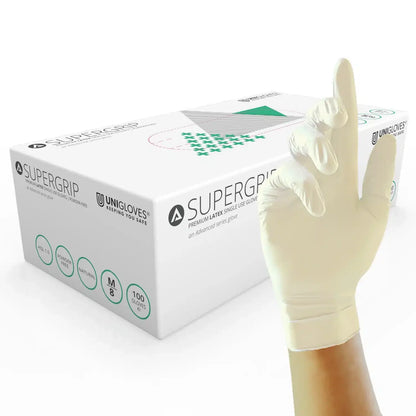 Uni Gloves Unicare Latex Powder Free Gloves-0