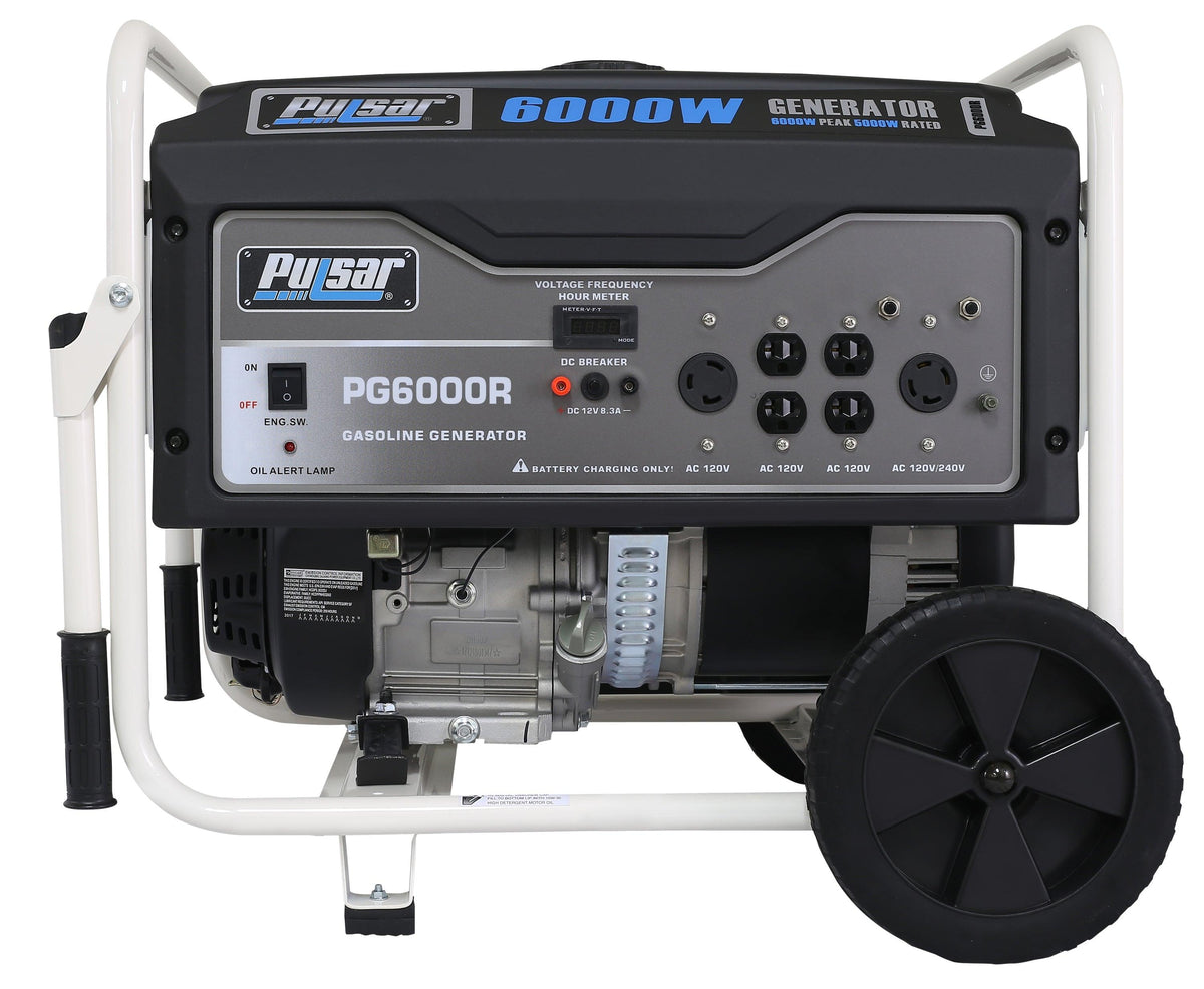 6000-Watt Gas Power Portable Generator (CARB)-4