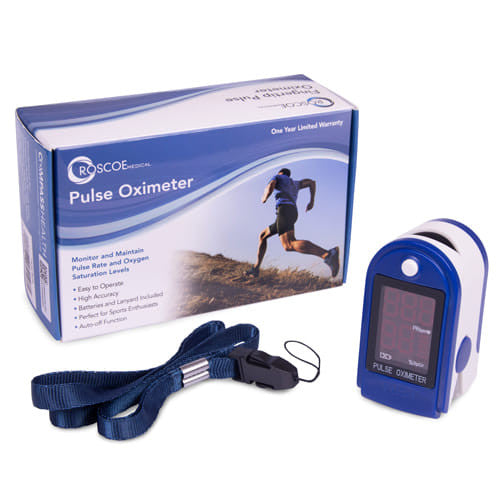 Pulse Oximeter  Fingertip W/ Lanyard-0