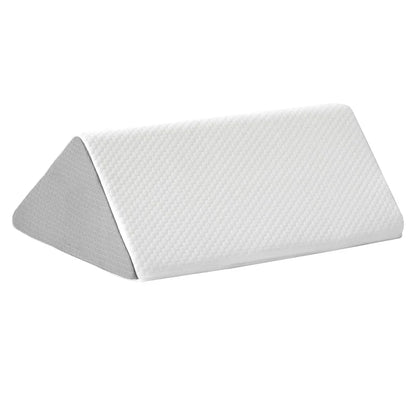 Memory Foam Wedge Pillow Body Positioner for Bedridden Support Grey-0