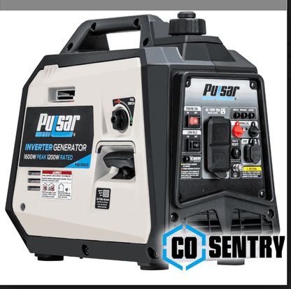 Pulsar 1600W Ultra-Light Portable Gas Inverter Generator with CO Sensor-2