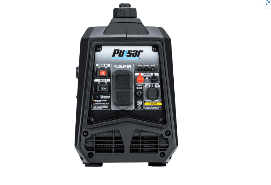 Pulsar 1600W Ultra-Light Portable Gas Inverter Generator with CO Sensor-4