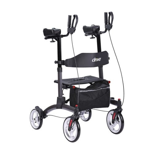 Elevate Upright Walker Gray-0