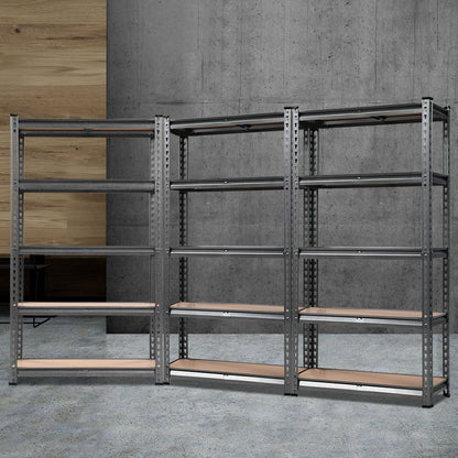 NNEDSZ 3x1.5M Racking Shelving Storage Rack Steel Garage Shelf Shelves-3