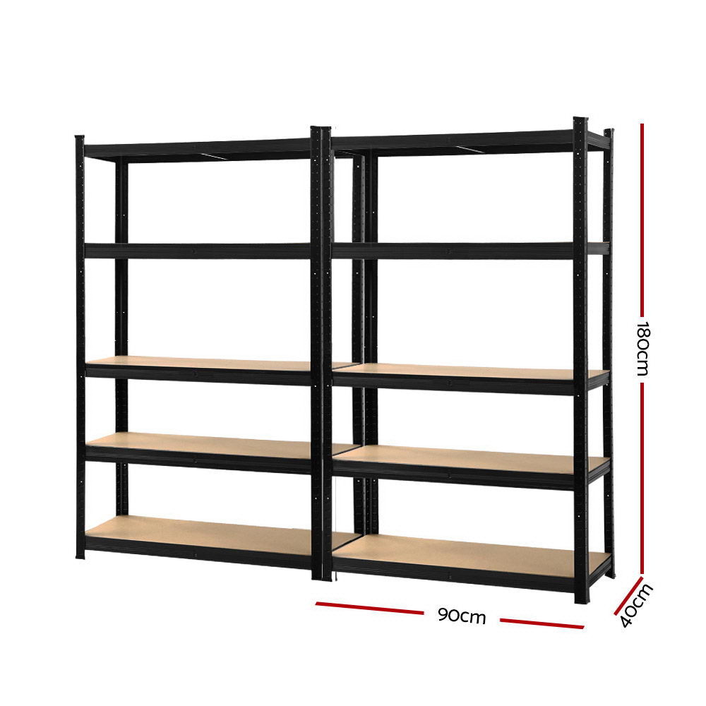 NNEDSZ  2X1.8M Shelving Garage Storage Racking Steel Metal Shelves-1