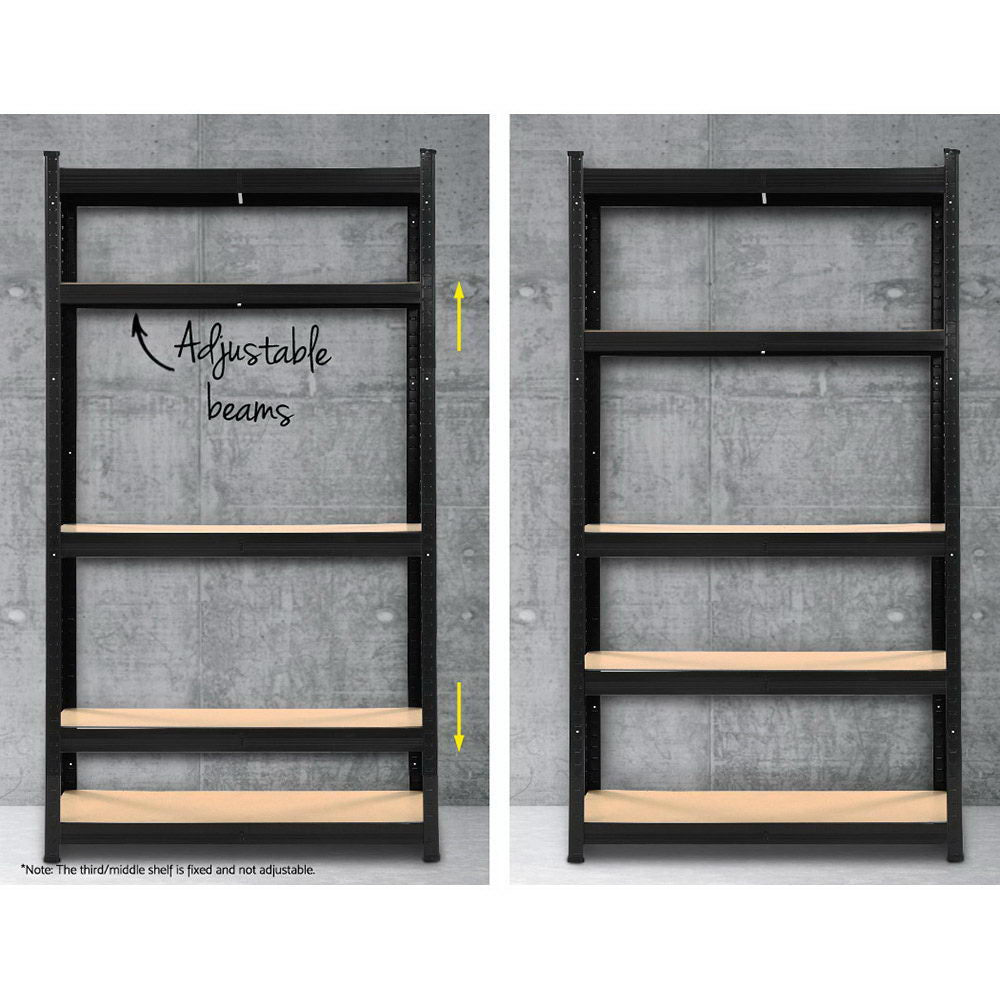 NNEDSZ  2X1.8M Shelving Garage Storage Racking Steel Metal Shelves-4