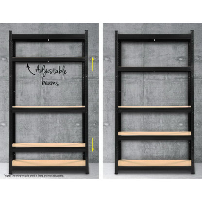 NNEDSZ  2X1.8M Shelving Garage Storage Racking Steel Metal Shelves-4