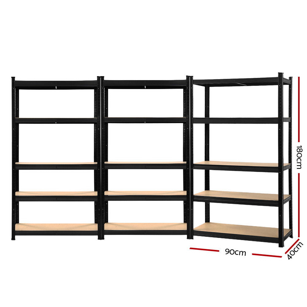 NNEDSZ 3X1.8M  Shelving Garage Storage Racking Steel Metal Shelves-1