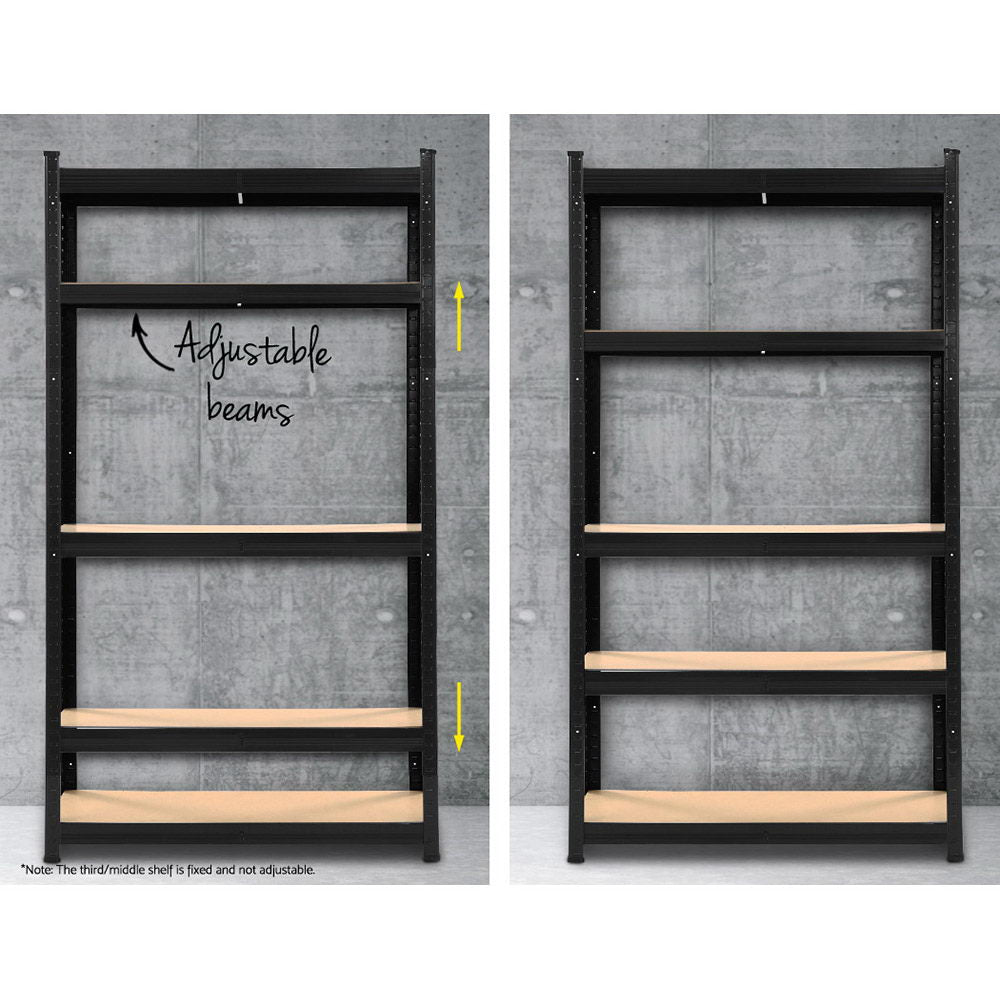 NNEDSZ 3X1.8M  Shelving Garage Storage Racking Steel Metal Shelves-4