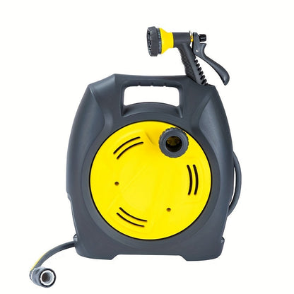 NNETM Garden Hose Reel Trolley with Hose-0