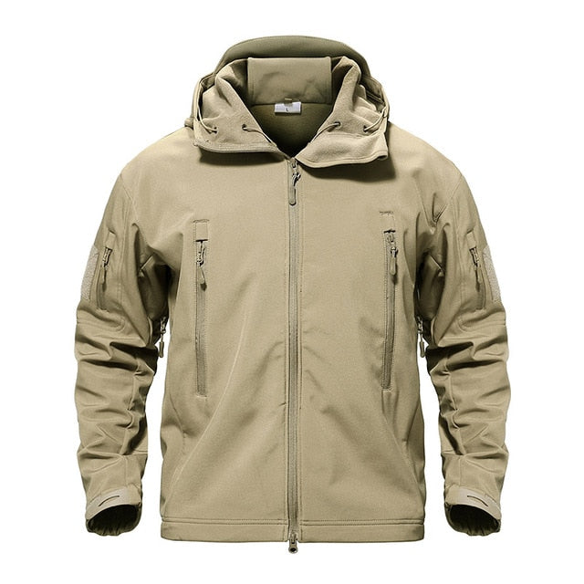 Army Camouflage Airsoft Jacket Men Military Tactical Jacket Winter Waterproof Softshell Jacket Windbreaker Hunt Clothes Vimost Shop