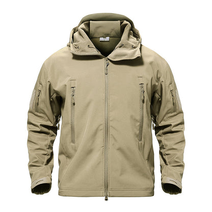 Army Camouflage Airsoft Jacket Men Military Tactical Jacket Winter Waterproof Softshell Jacket Windbreaker Hunt Clothes Vimost Shop