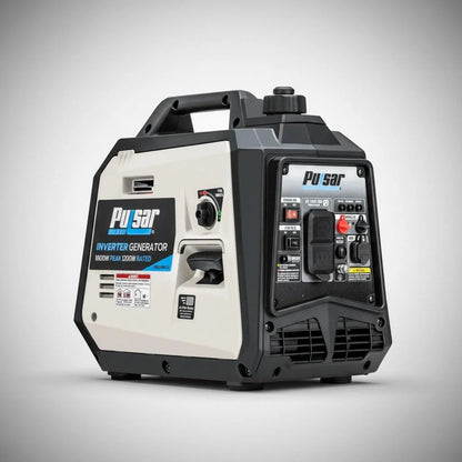 Pulsar 1600W Ultra-Light Portable Gas Inverter Generator with CO Sensor-1